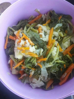 A picture of Vegetables salad.
