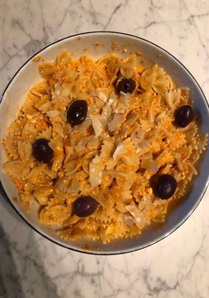 Une photo de Pâtes sauce tomate-ricotta