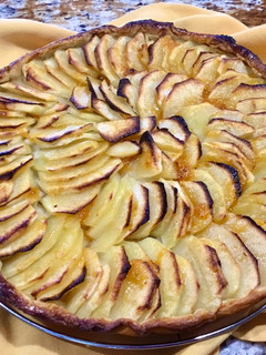 Una foto de Hojaldre de manzana