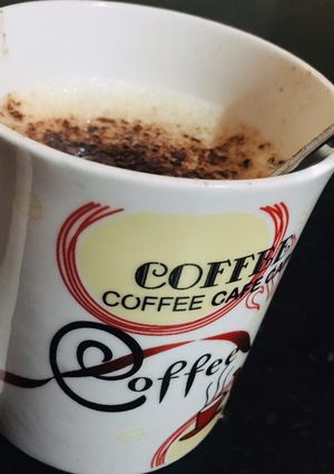 A picture of Hot coffee.