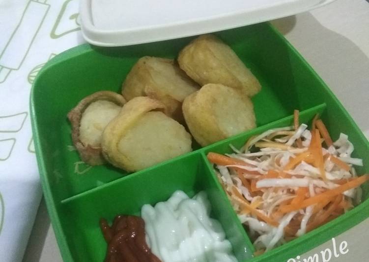 Resep masakan Eggroll Nasi simple | Cara Bikin Eggroll Nasi simple Yang Sedap