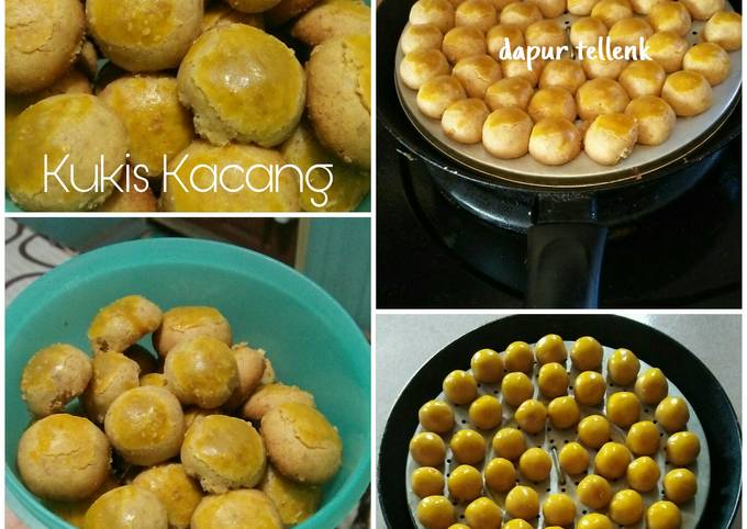 Kukis Kacang Teflon Sederhana (No Oven)