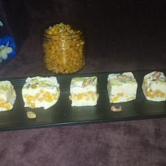 A picture of Chocolate Boondi Fudge.