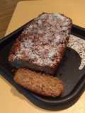 Queque de manzana, miel y avena