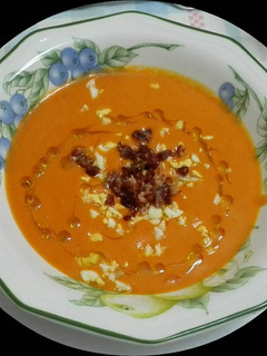 Una foto de Salmorejo