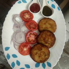 A picture of Vegetable tikki.