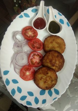 A picture of Vegetable tikki.