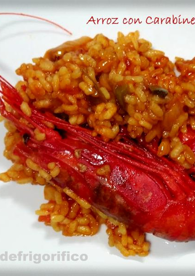 Una foto de Arroz con Carabineros