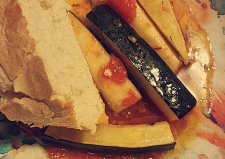 How to Prepare Super Quick Zucchini and Bread dip