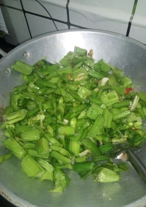 Foto resep Sayur GENJER BANJAR oseng pedas Gunung Ronggeng