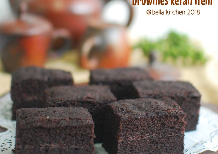 Brownies Kukus Ketan Item