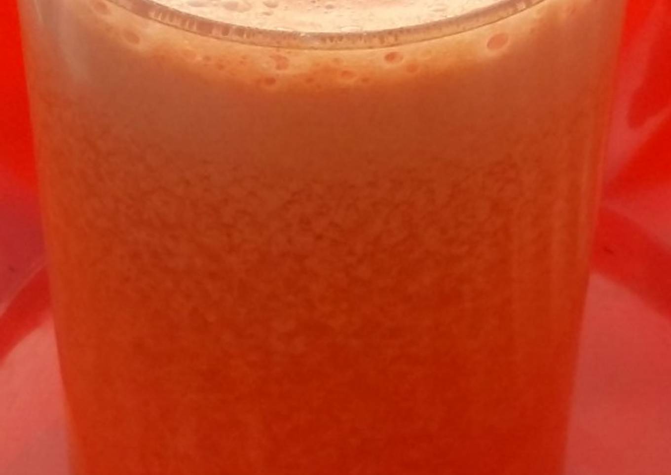 Carrot juice