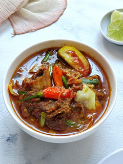 Foto resep Tongseng Iga Sapi (Tanpa Santan)