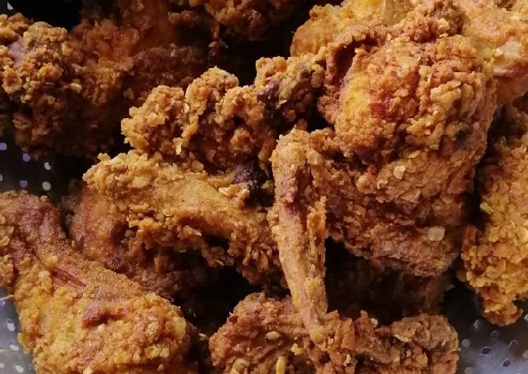 Step-by-Step Guide to Prepare Perfect FRIED CHICKEN (KFC STYLE) #themchallenge 😊