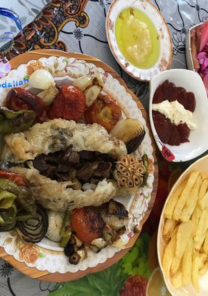 صورة لوصفة لحمة مشوية على الطريقة التركية