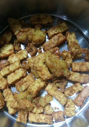 Foto resep Tempe gluten goreng kunyit