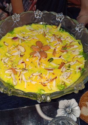A picture of Custard jelly.
