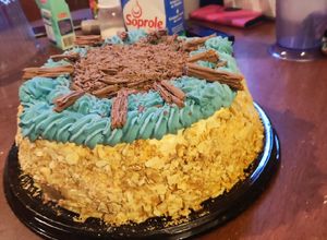 Una foto de Torta de galletas soda