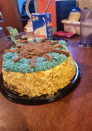 Una foto de Torta de galletas soda