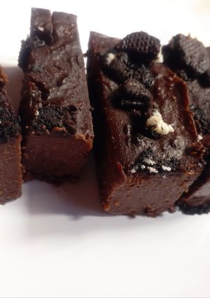 Foto resep Puding Brownies Oreo
