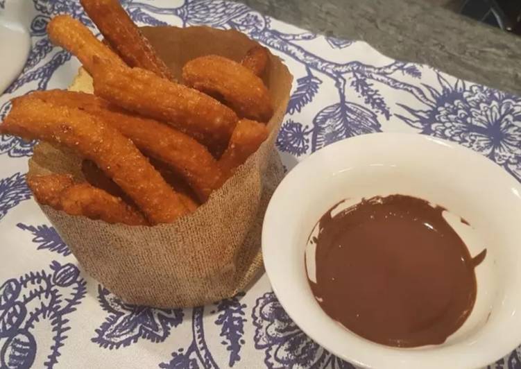 Easiest Way to Make Ultimate Churros spagnoli #ilmondonelpiatto