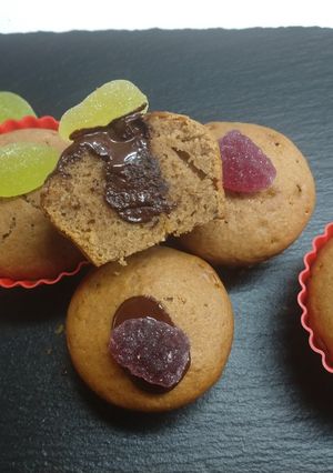 Una foto de Muffins para enamorados