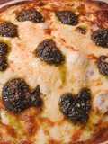 191-Pizza de shimeji branco