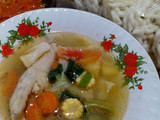 Sayur sop pake ceker