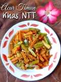 Acar Timun Khas NTT