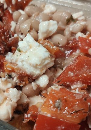 Une photo de ⭐⭐⭐Salade inspiration méditerranéenne