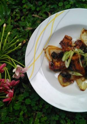 Foto resep Tahu saus tiram lada hitam