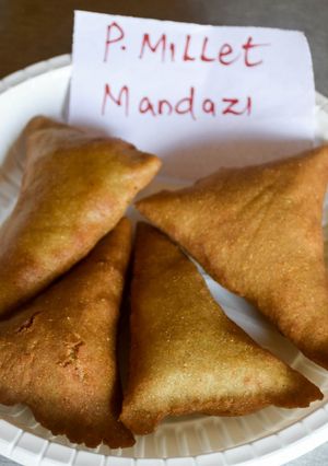 A picture of Pearl Millet Mandazi.