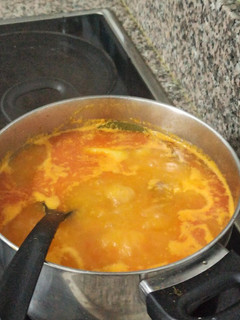 Una foto de Patatas a la riojana (o con chorizo)