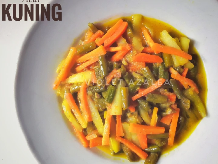 Langkah Gampang Menyiapkan Resep Acar Kuning ala Violet Azalea yang Bisa Manjain Lidah Anti Ribet, Sempurna