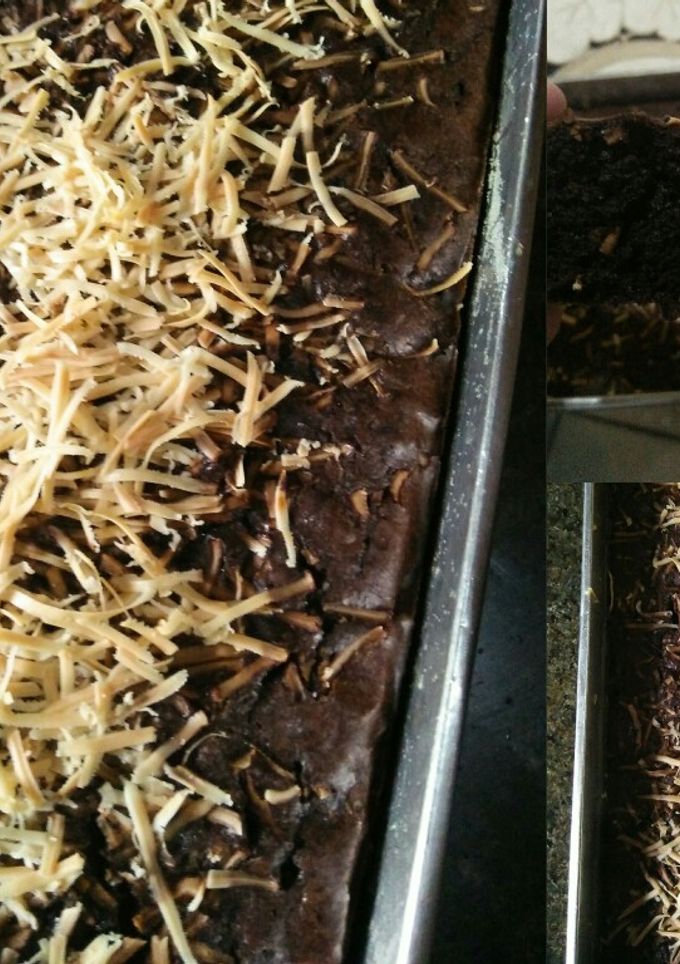 Foto resep Chewy Brownies 🍫 (No Mixer)