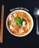 Bún canh thịt chua