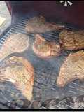 Chuleta de cerdo asada a la parrilla