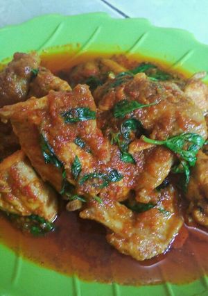 Foto resep Ayam Rica rica daun kemangi