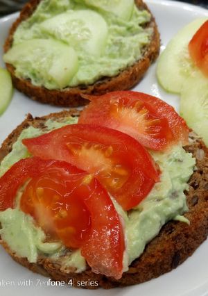 Avokádó krém recept fotója