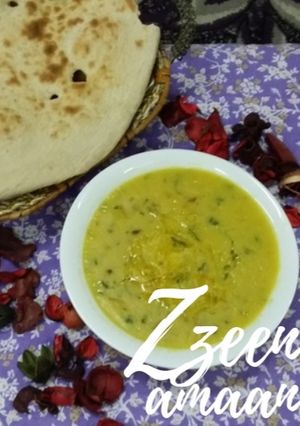 A picture of Hyderabadi Meethi Masoor Daal.
