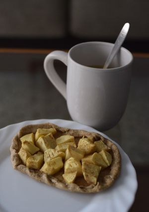 Una foto de Mini tarta de manzana