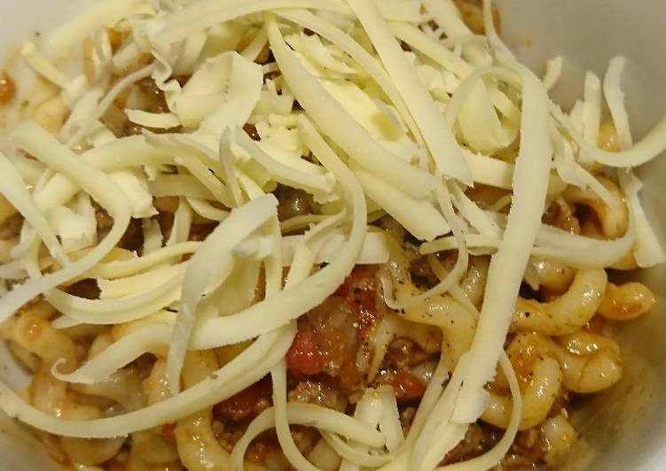 Recipe of Speedy Spaghetti Bolognaise
