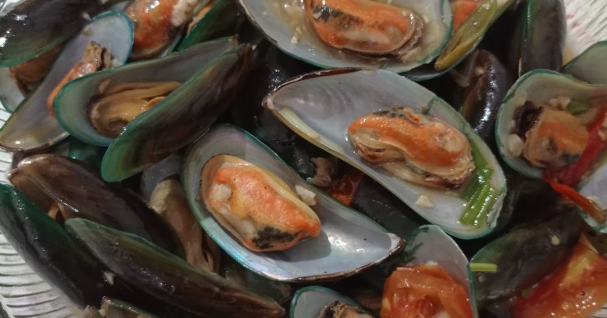 Resep cara masak kerang ijo saos tiram rumahan enak dan mudah - Cookpad