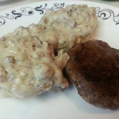 A picture of Appalachian Sausage Gravy for biscuits.