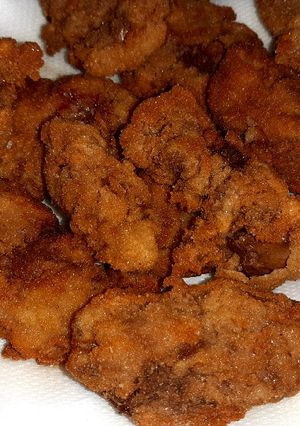 Rántott csirkemáj recept fotója