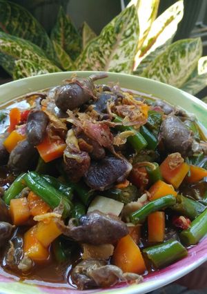 Foto resep Asem asem jantung ayam