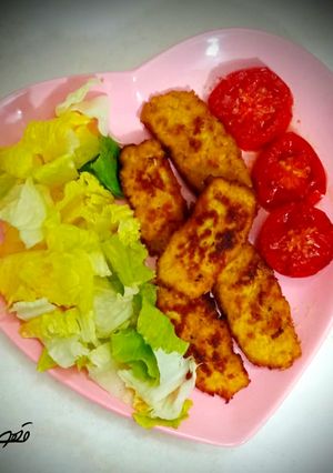 عکسی از دستور کتلت مرغ