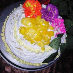 A picture of Mango tea cake.