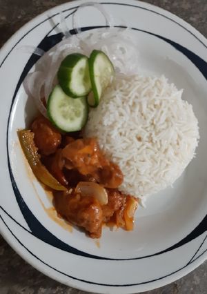 A picture of Chicken jalferazi.