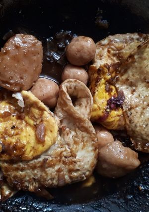 Foto resep Telur Bakso Saus Teriyaki